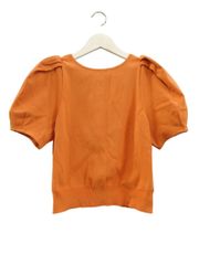 セルフォード CELFORD シャツ ブラウス 長袖 花柄 Vネック 36 茶 ブラウン 白 ホワイト /JS レディース セルフォード CELFORD シャツ ブラウス 長袖 花柄 Vネック 36 茶