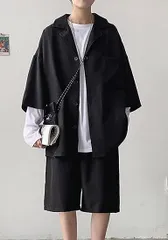 Tシャツ メンズ 上下 セット 夏服 半袖 開襟 シャツ メンズ スポーツウェア スポーツ 五分袖 Tシャツ 上下 セット シャツ カジュアルシャツ 大きいサイズ Tシャツ 夏服 セットアップxinbaihui12