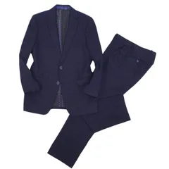 美品 エトロ ETRO セットアップ スーツ ジャケット パンツ コットン シルのサムネイル