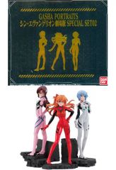 [중고] 트레이딩 피겨 GashaPortraits 가샤포트 레이츠 신 에반게리온 극장판 Special SET02 프리미엄 반다이 & 에반게리온 스토어 한정