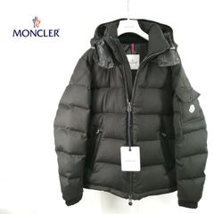 未使用 MONCLER Montgenevre ダウン ジャケット モンジュネーブル F20911A53700 54272 ブラック BLK 999 サイズ 3 メンズ