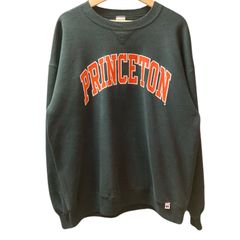 【海外規格XL】古着 90s RUSSELL ATHLETIC スウェットシャツ Princeton University　カレッジ系 USA製