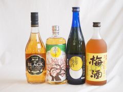 金黒 芋焼酎、ピーチリキュール ジン カシス 4本セット | Mercari