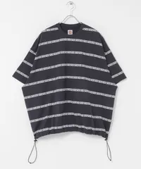 トップス SUPER BIG FLAT W DRAWSTRINGS BOARDER TEE supbean.hk - 【S3-1/2】SEE SEE SUPER BIG FLAT W DRAWSTRINGS