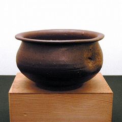 琉球壺屋焼 島袋常秀 作 琉球南蛮筒茶碗 - メルカリ