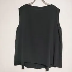 evam eva cotton sleeveless 定価22000円 日本製 E231T158 ノースリーブ ブラウス シャツ 23SS ブラック エヴァムエヴァ 5-0708S 265249 evam eva - evam eva cotton sleeveless 定22000円 日本製