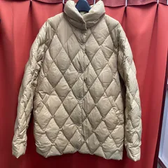 MONCLER モンクレール　ダウンジャケット　アウター　キルティング　ベージュ系　0 サイズ　XS 相当のサムネイル