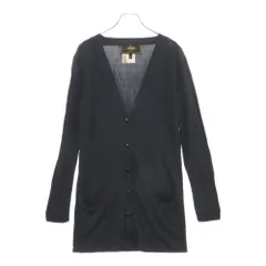 FENDI (フェンディ) レーヨンニットカーディガン レディース ネイビーのサムネイル