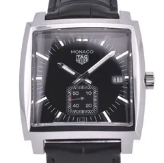 タグホイヤー TAG HEUER WAW131A.FC6177 モナコ  スモールセコンド クォーツ メンズ美品保証書付き I#122874のサムネイル