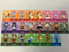 amiiboカード　どうぶつの森　まとめ　(みすず/ミッチェル/スピカ/ジャック/フランソワ/他)　111