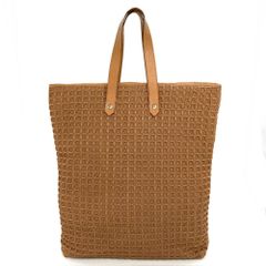 エルメス HERMES アメダバ ディアゴGM トートバッグ レザー ファブリック ブラウン レディース【中古】
