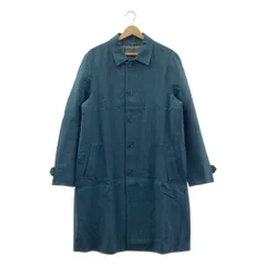 beautiful people / ビューティフルピープル | リネンレーヨン ステンカラーコート | L | グリーン | レディース