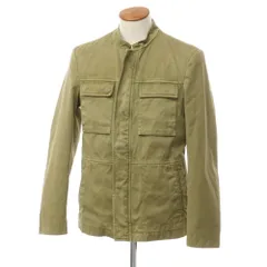 【中古】エトロ ETRO コットン スタッズ ミリタリージャケット オリーブ【サイズM】【メンズ】のサムネイル