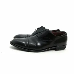 k■【25cm】ケンフォード/KENFORD ストレートチップ レザーシューズ/ビジネス/黒/MENS■13【中古】