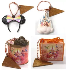 【中古】キーホルダー 全4種セット 「東京ディズニーリゾート40周年 ドリームゴーラウンド キーチェーン」 東京ディズニーリゾート限定