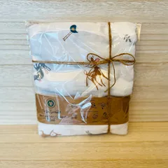 モスリンスワドル　ガーゼケット　おくるみ　シカとうさぎ　ギフト　出産祝い　保育園　お昼寝　ベビー