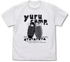 【中古】Tシャツ(キャラクター) リン＆なでしこシュラフ Tシャツ ホワイト Mサイズ 「ゆるキャン△」のサムネイル