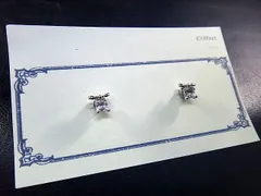 フラワー    CZ”キュービックジルコニア”RG(ローズゴールド）　 マグネット　イヤリング（ピアス風