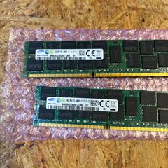 合計32GB！ECC メモリ 16GB 2Rx4 PC3-14900R 2枚組　SAMSUNG純正チップ＆基盤　動作確認済みです！迅速発送いたします。