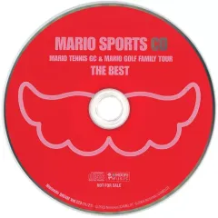 【中古】ゲームミュージックCD MARIO SPORTS CD：MARIO TENNIS GC＆MARIO GOLF FAMILY TOUR THE BEST
