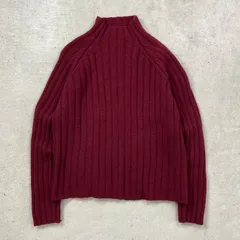 90~00年代 J.CREW ジェイクルー ロールネック ウールニットセーター メンズM 