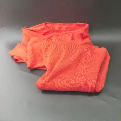 ◇ SLY スライ タートルネックニット ショートニット サイズF オレンジ レディース E  【1407020059077】