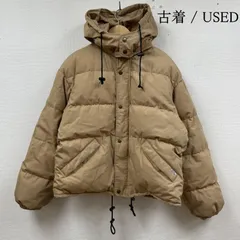 USED 古着 ジャケット、上着 ダウンジャケット 90s SCENE AMERICAN FLAVOR シーン ダウン ジャケット ジップアップ フーディー