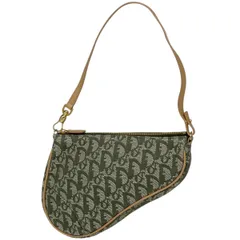 美品✨ディオール トロッター サドル バッグ カーキ Dior 収納袋付 楽天市場】Christian Dior クリスチャンディオール サドルバッグ