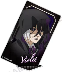 【中古】アクリルスタンド・アクリルパネル グレゴリー・バイオレット 「黒執事 -寄宿学校編- トレーディングスクエアアクリルスタンド」