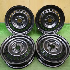 [送料無料] 新車外し★ダイハツ ムーヴ キャンバス 純正 スチール ホイール 14インチ 14×4.5J PCD100/4H★5061609KKホ