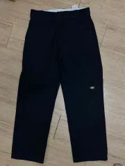 ダブルニー 85283 ルーズフィット ワークパンツ Black