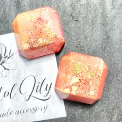 No.O-250 play colors { sunshine } サージカルステンレスピアス