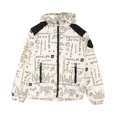 モンクレール MONCLER マウンテンパーカー FLAVE  1A72110 アイボリー ナイロン FLAVE ジャケット アイボリー ブラック レディース Used Aのサムネイル