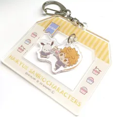 【中古】キーホルダー 日向翔陽×ポチャッコ ゆらゆらアクリルキーホルダー 「ハイキュー!!×サンリオキャラクターズ POPUP STORE in PARCO」