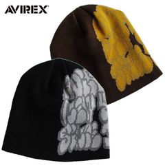 AVIREX アヴィレックス ニット帽 ニットキャップ 帽子 ビーニー アビレックス メンズ レディース