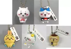 【中古】キーホルダー 全5種セット 「ちいかわ なんか小さくてかわいいやつ×くら寿司 ビッくらポン オリジナルフィギュア」