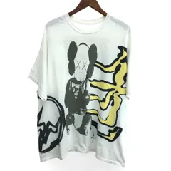 Cactus Jack カクタスジャック×カウズ 半袖カットソー サイズ:XL フラグメントデザインコラボ    ホワイト メンズ / 240001166760