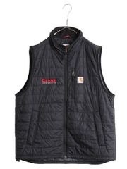 Carhartt 中綿ナイロンベスト ブラック Lサイズ - メルカリ