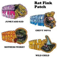 ラットフィンク パッチ JUNKYARDKID アメリカン雑貨