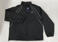 【新品未使用品】Reebok（リーボック）メンズウインドブレーカー上下セット　カイタックファミリー　N9ブラック　LLサイズ