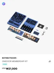 BOYNEXTDOOR ONEDOOR メンバーシップキット BOYNEXTDOOR(ボイネク) メンバーシップキット K-POP・J-POP館