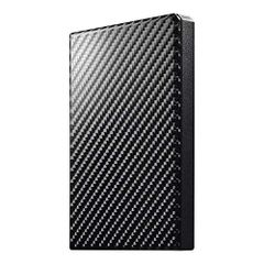 I/Oデータ USB 3.1 Gen 1(USB 3.0)/2.0対応ポータブルハードディスク「高速カクうす」2TB (カーボンブラック) HDPT-UTS2K