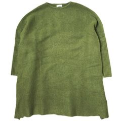 Hint&Wit URBAN RESEARCH ヒントアンドウィット アーバンリサーチ オーバーサイズクルーネックニットワンピース QA17-22C070 ONE SIZE OLIVE トップス g21849