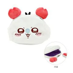 【新品・5営業日で発送】ちいかわ なりきり miniポーチ ちいかわ はちわれ ウサギ モモンガ 古本屋 (S2331640)【入数:3】