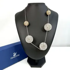 A 11 ◎ 【 SWAROVSKI 】スワロフスキー Pin-Up Long ネックレス ペンダント クリスタル レディース アクセサリー