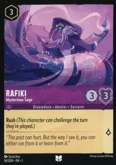 【中古】Disney Lorcana 54/204[U]：Rafiki Mysterious Sage