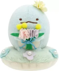 【中古】ぬいぐるみ とかげ フラワーぬいぐるみ すみっコぐらしコレクション ざっそうとようせいのお花畑テーマ 「すみっコぐらし」