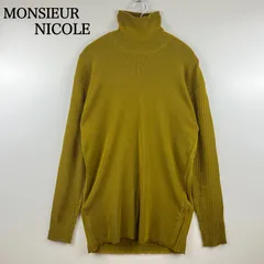 monsieur NICOLE ウールセーター ヴィンテージ 80's mosieur NICOLE ヴィンテージ セーター ニット ムッシュ