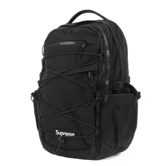Supreme ブラック バックパック　キャンバス生地　フェード 2025年最新】シュプリーム リュック キャンバスバックパックの