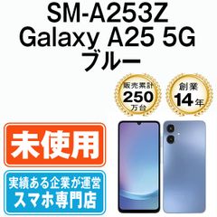 【未使用】SM-A253Z Galaxy A25 5G ブルー SIMフリー 本体 ソフトバンク スマホ ギャラクシー【送料無料】 sma253zbl10mtmのサムネイル